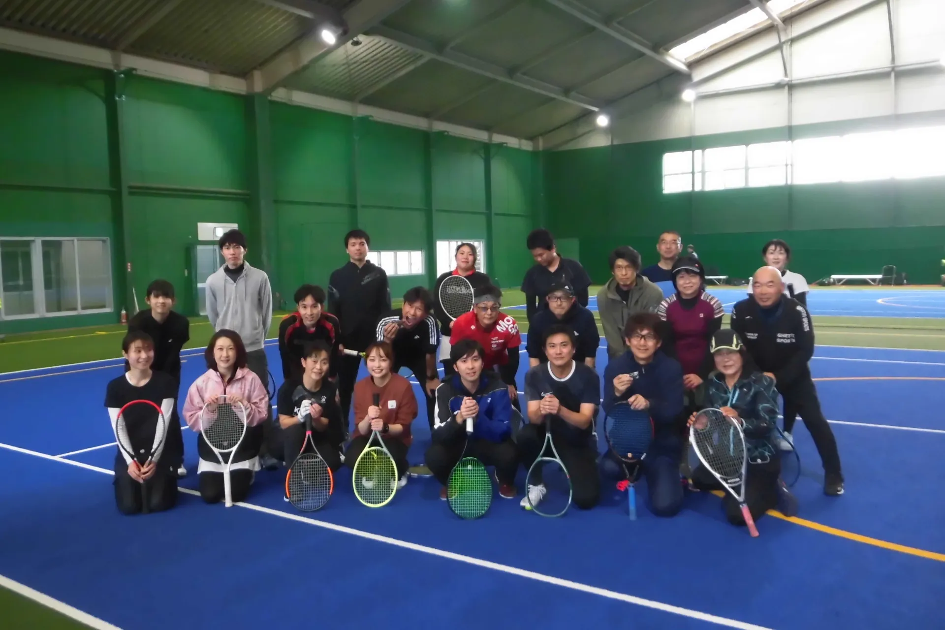 【イベント】2/18（日）親睦テニスの日を開催しました♬