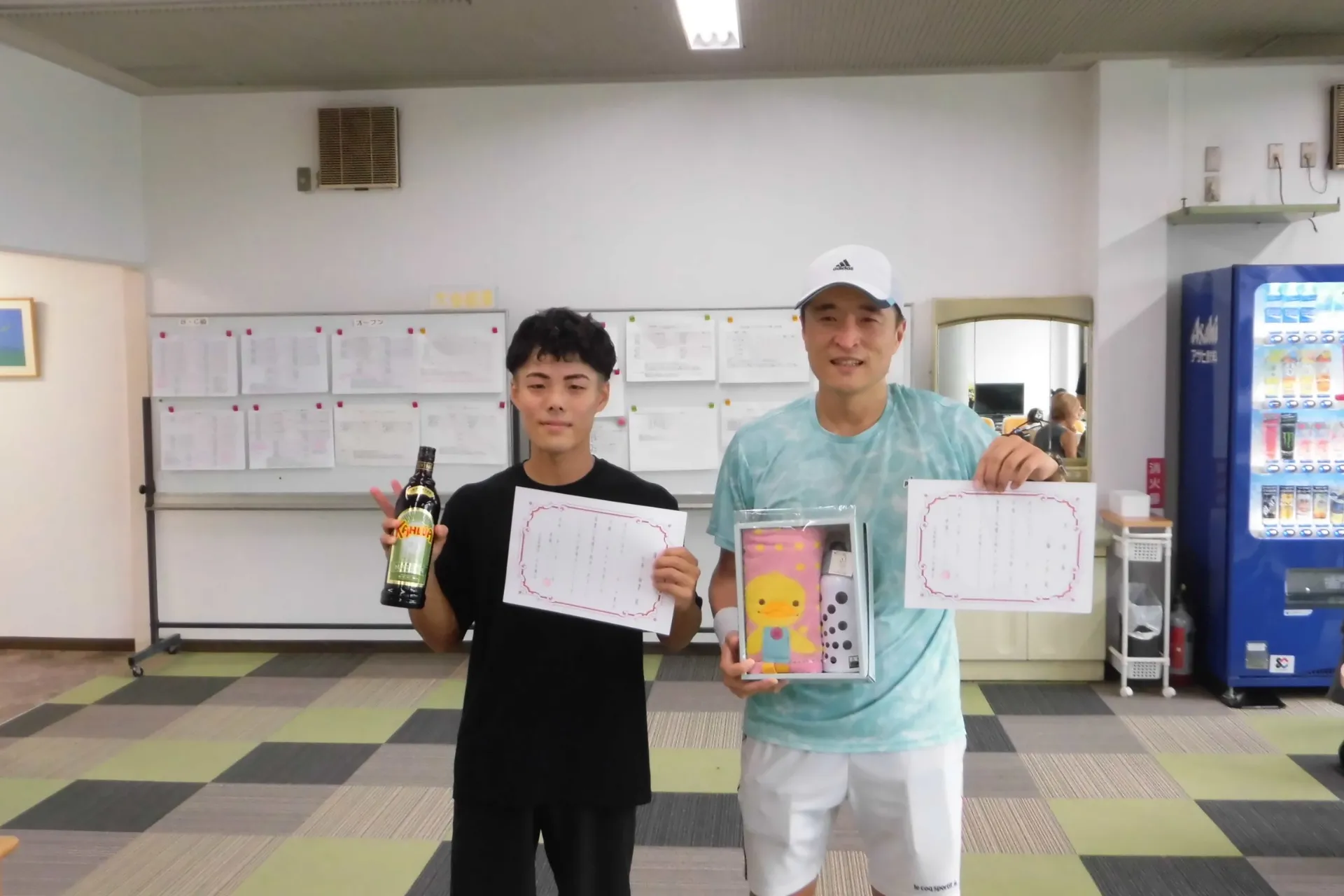 【試合結果】8/11（月・祝）男子B級シングルス