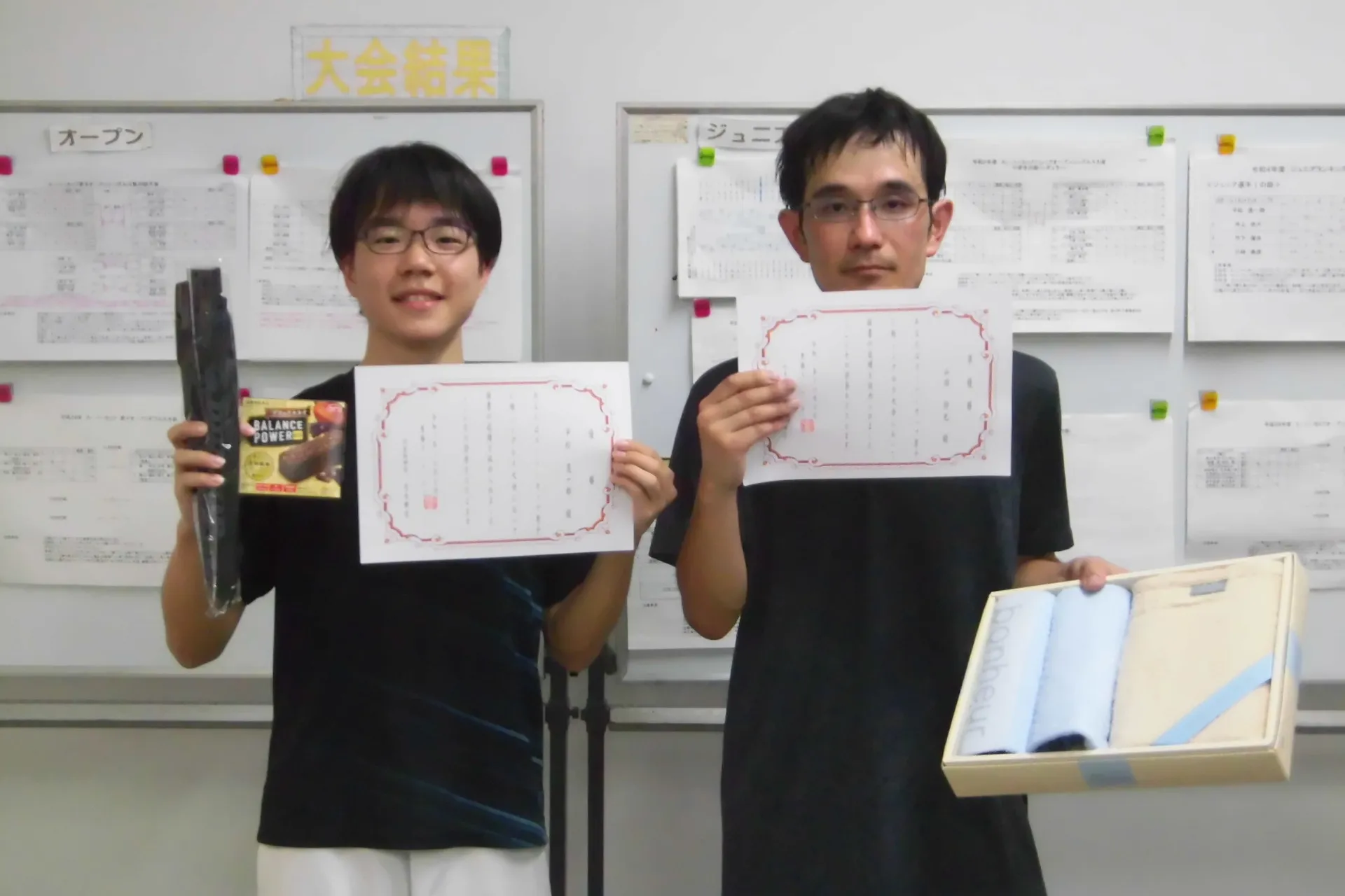 【試合結果】10/5（日）男子ビギナーシングルス大会