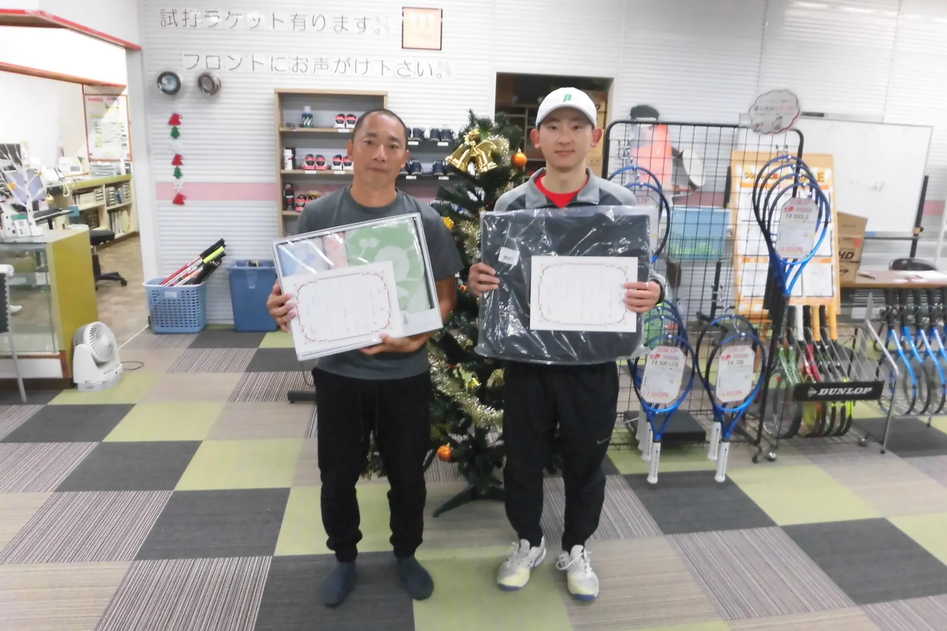 【試合結果】12/7（日）男子オープンシングルス予選③